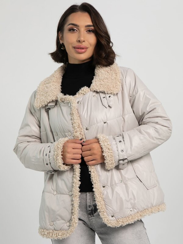 LT Collection Куртка 606901 Б16358-4М бежевая