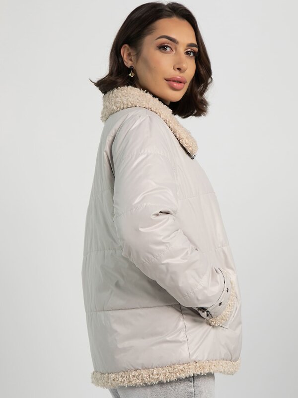 LT Collection Куртка 606901 Б16358-4М бежевая