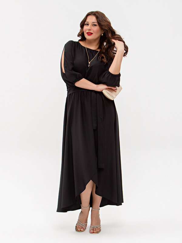 LT Collection Платье 606902 П16366-1М черное