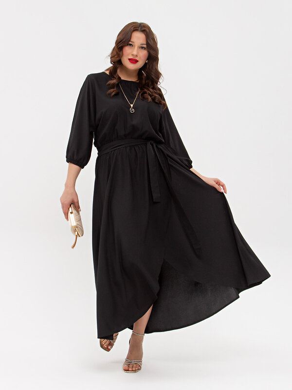 LT Collection Платье 606902 П16366-1М черное
