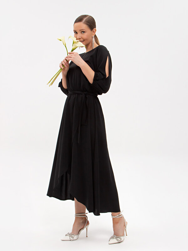 LT Collection Платье 606902 П16366-1М черное
