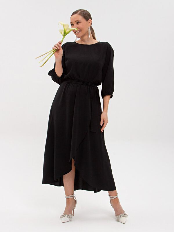 LT Collection Платье 606902 П16366-1М черное