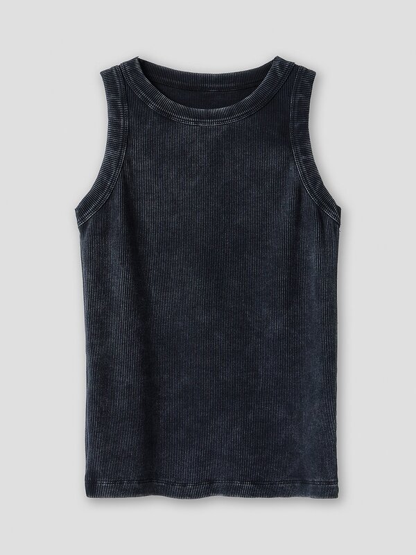 MARK FORMELLE Топ 606936 302842 ACID WASH черный