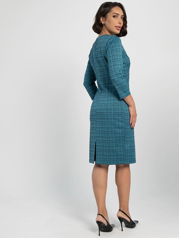 LT Collection Платье 607099 П16298-19М Голубой