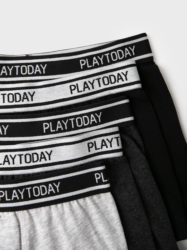 PLAYTODAY Трусы 588532 12611348 черный,серый меланж,черный