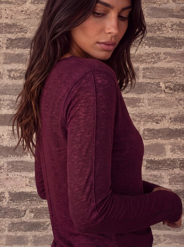 Binita Лонгслив 607321 1275-7 Бордовый