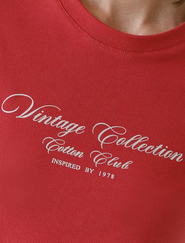 VILATTE Футболка 607425 D49.176 т.красный_vintage