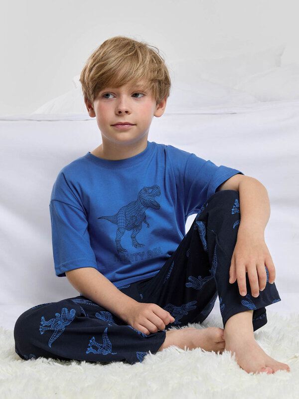 CROCKID Пижама 607501 МП 1694 синий