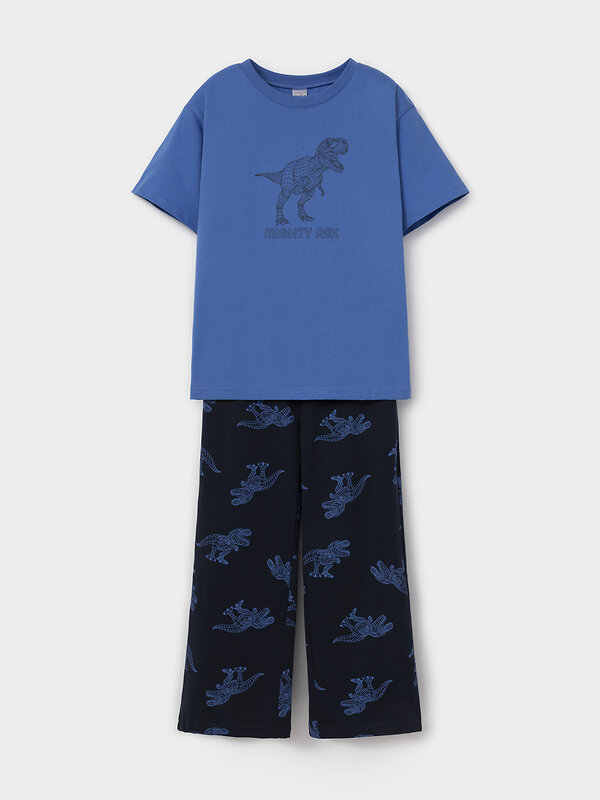 CROCKID Пижама 607501 МП 1694 синий
