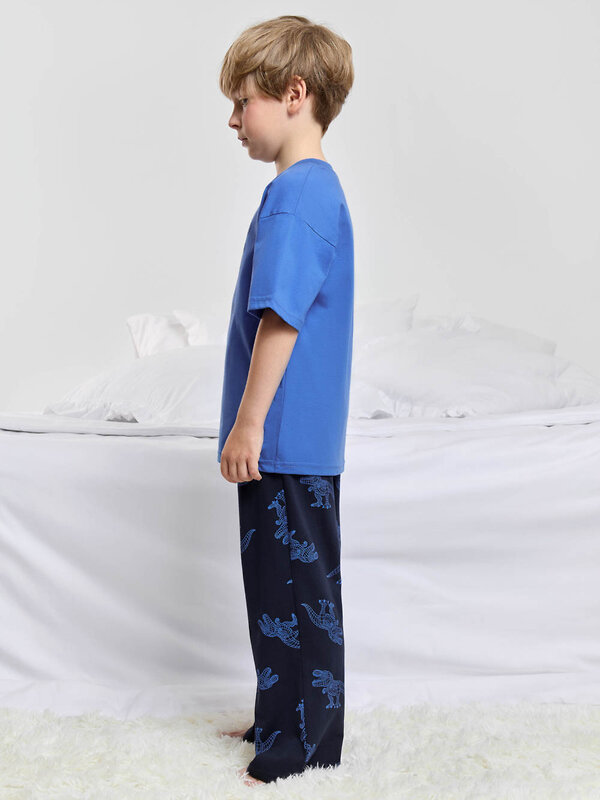 CROCKID Пижама 607501 МП 1694 синий