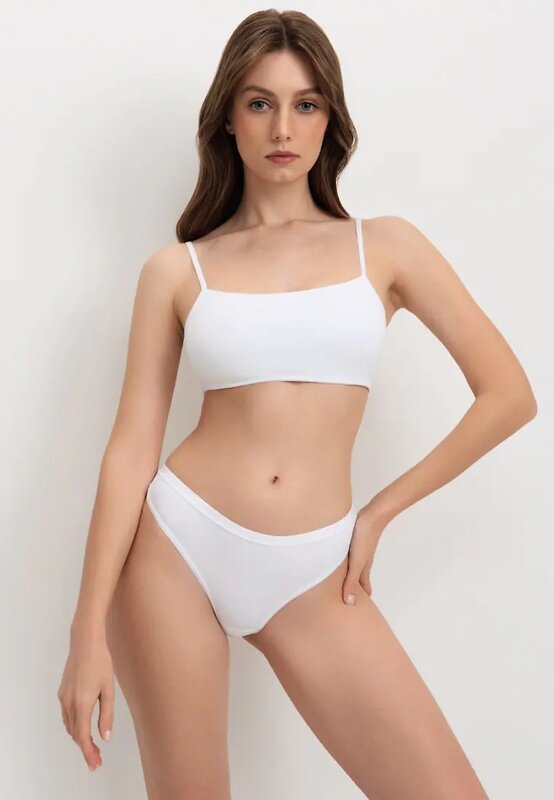 Conte elegant Трусы 607606 COMFORT COTTON LST 5569 (коробочка) white