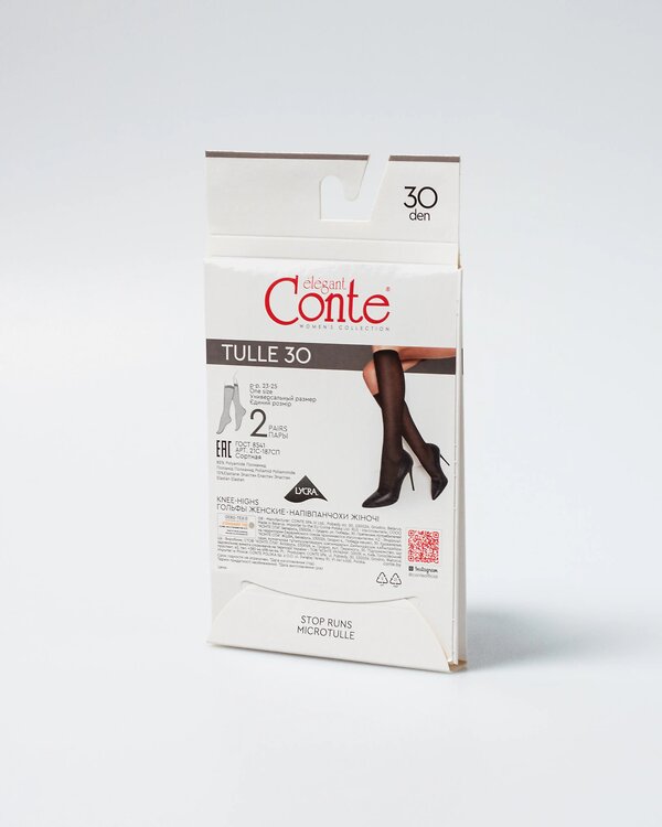 Conte elegant Гольфы 239485 TULLE (2 пары) 