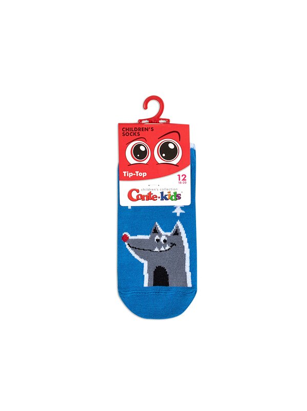 CONTE-KIDS Носки 607789 TIP-TOP (антискользящие) 7С-54СП синий