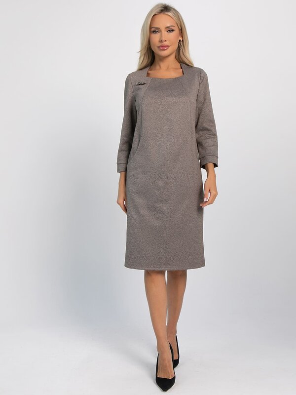 LT Collection Платье 608247 П16070-19М какао