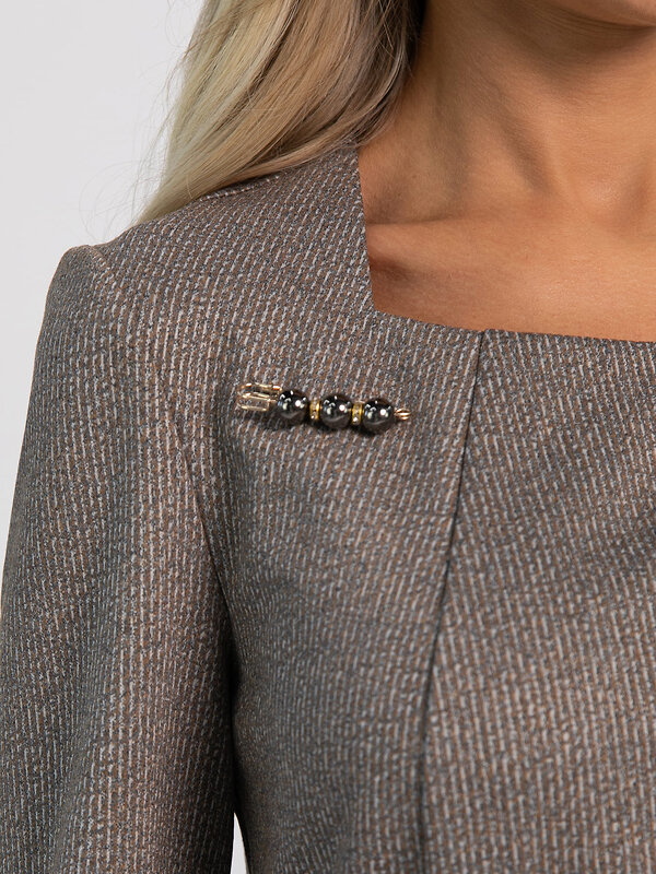 LT Collection Платье 608247 П16070-19М какао