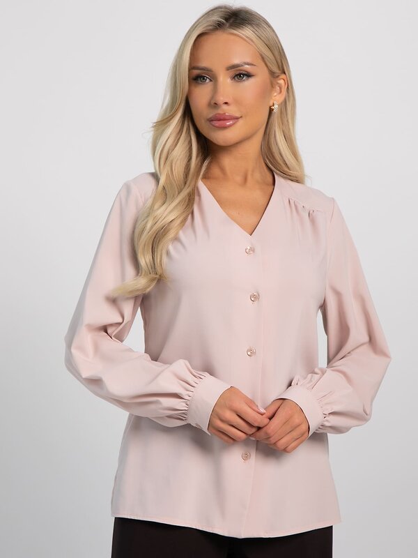 LT Collection Блуза 608248 Б16247-16М пудровый