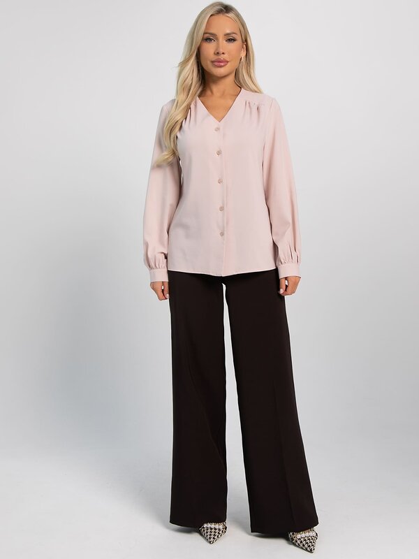 LT Collection Блуза 608248 Б16247-16М пудровый