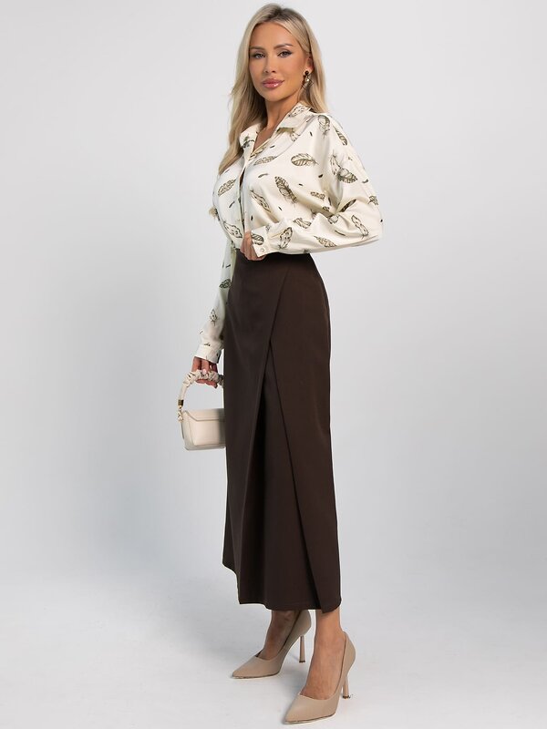 LT Collection Юбка 608251 Ю16268-10М шоколадный