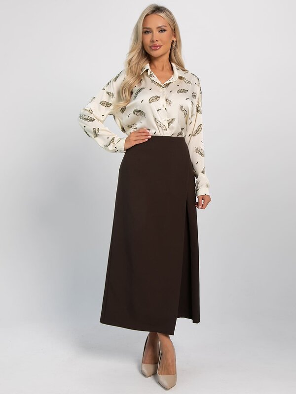 LT Collection Юбка 608251 Ю16268-10М шоколадный