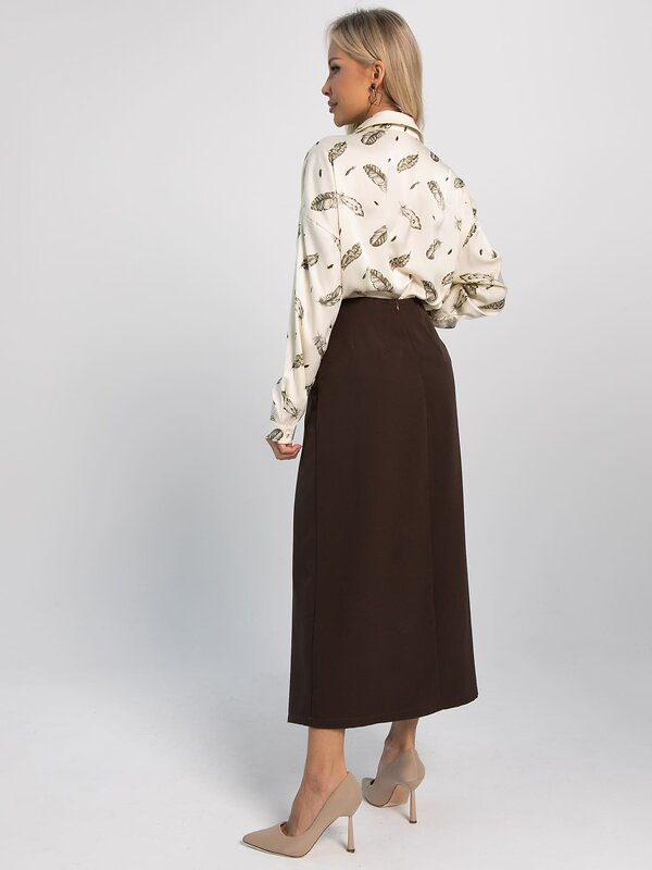 LT Collection Юбка 608251 Ю16268-10М шоколадный