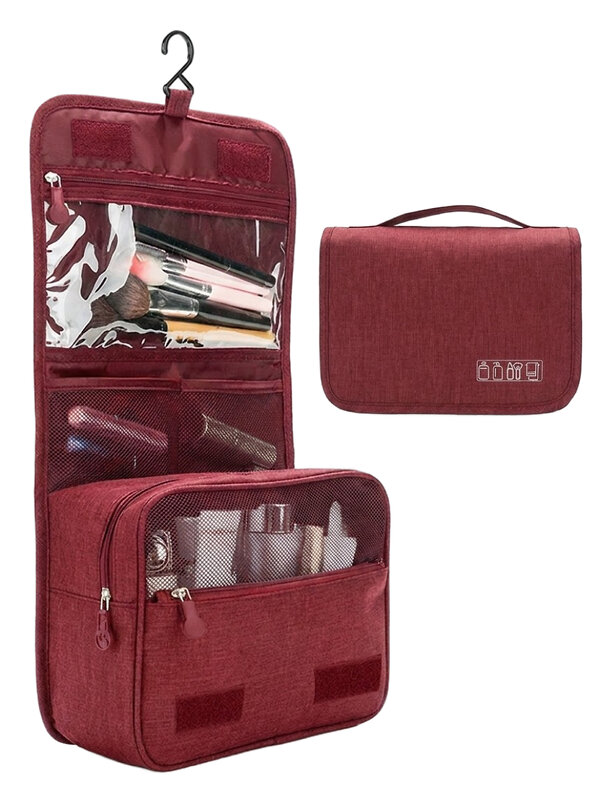 Kristaller Косметичка дорожная Travel hook classic, красный 608584 28605 