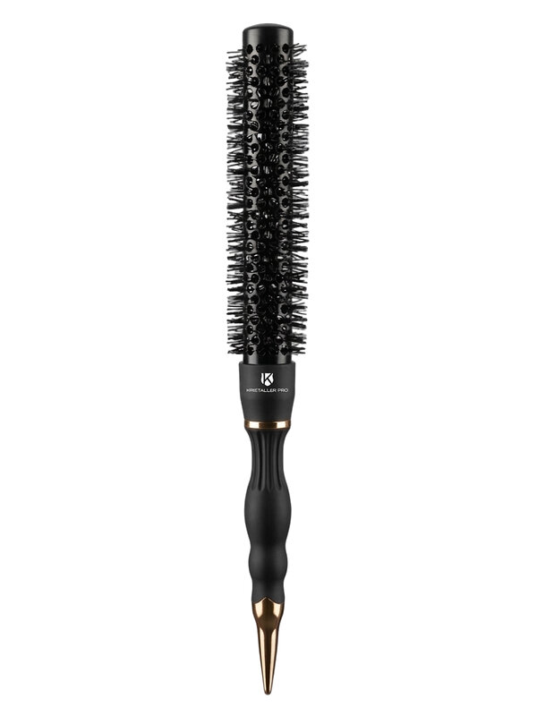 Kristaller Термобрашинг для укладки волос XL / Ceramic + Ionic TG-39/25, 25 мм, черный 608626 28596 