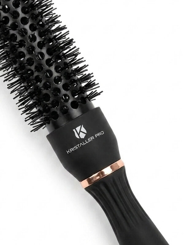 Kristaller Термобрашинг для укладки волос XL / Ceramic + Ionic TG-39/25, 25 мм, черный 608626 28596 