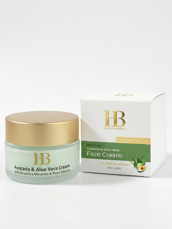 HB (Health & Beauty) Интенсивный крем для лица с авокадо и алоэ, 50 мл 608631 28635 