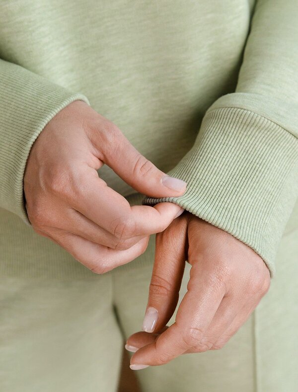 VILATTE Джемпер 608672 D49.184 св.зеленый меланж