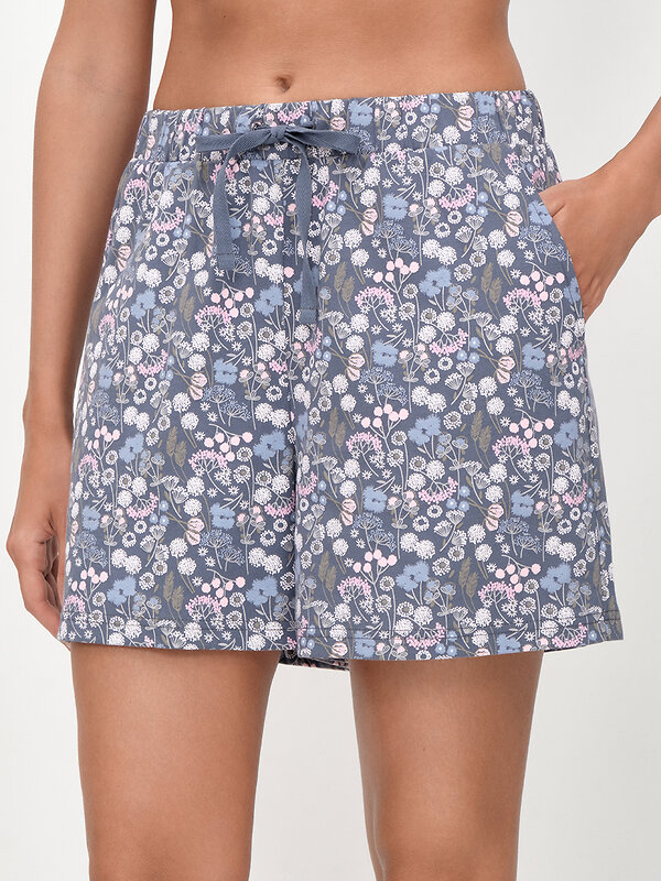 Omsa Пижама 608732 OmD 0235D PRATO Пижама жен. (Футболка + Шорты), СО Jeans/Tiffany (Синий)