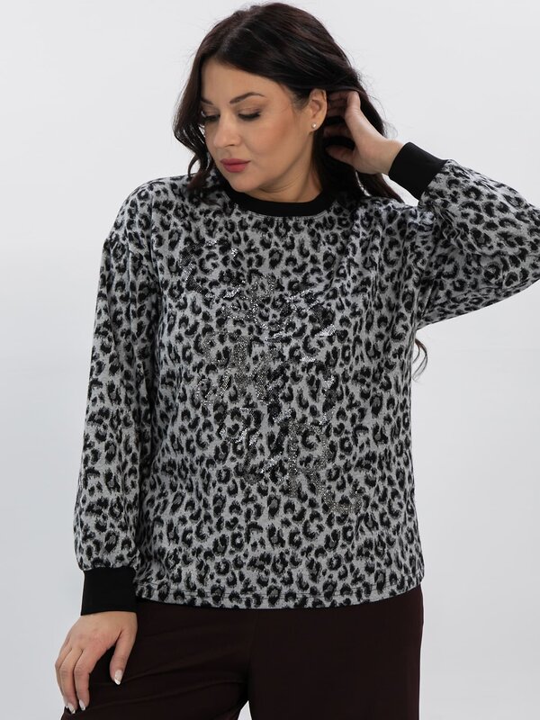 LT Collection Блуза 608938 Б16380-20М Серый
