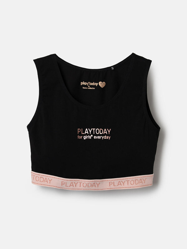 PLAYTODAY Топ 608991 22621387 черный,белый,бежевый