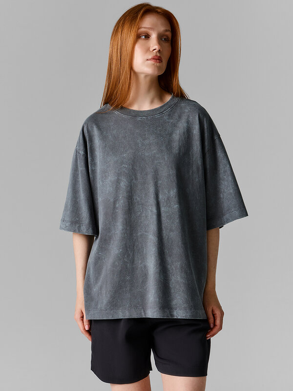 MARK FORMELLE Футболка 609146 112961 ACID WASH т.серый