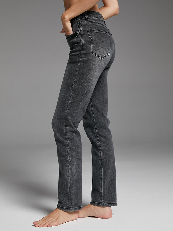 Omsa Джинсы 609314 OmD 1200-1 CLASSIC Джинсы жен. Grigio Scuro Wash (Серый)