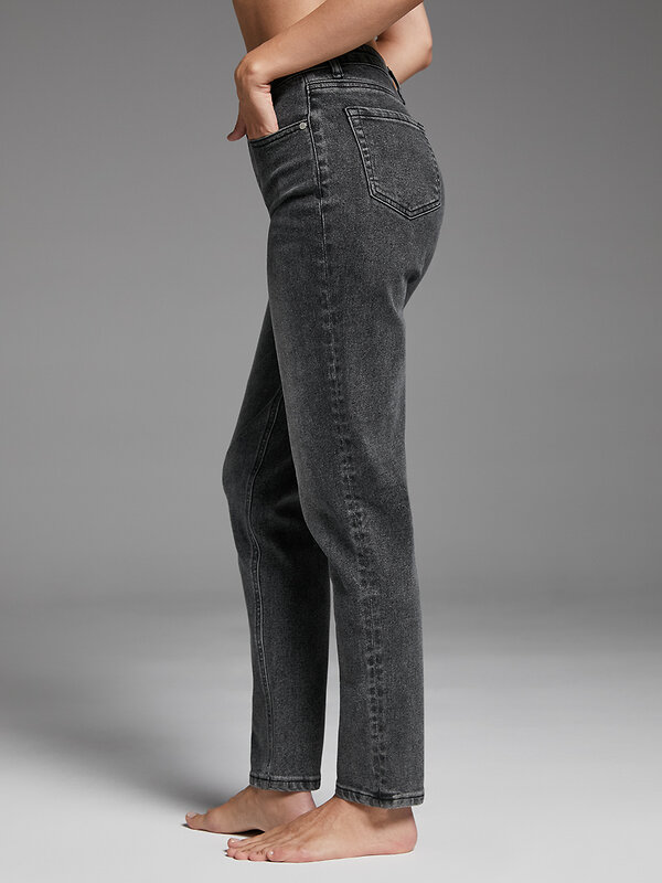 Omsa Джинсы 609315 OmD 1300 MOM Grigio Scuro Wash (Серый)