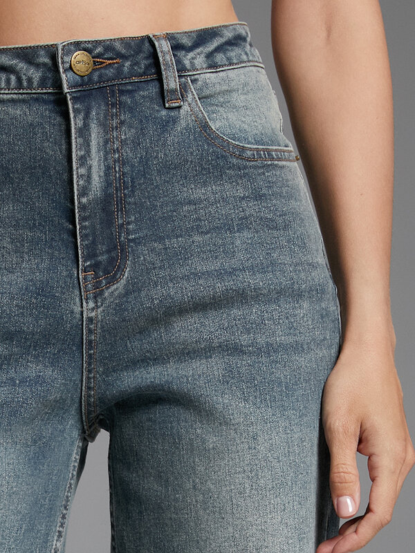 Omsa Джинсы 609318 OmD 1400 STRAIGHT Grigio Jeans Wash (Серый)