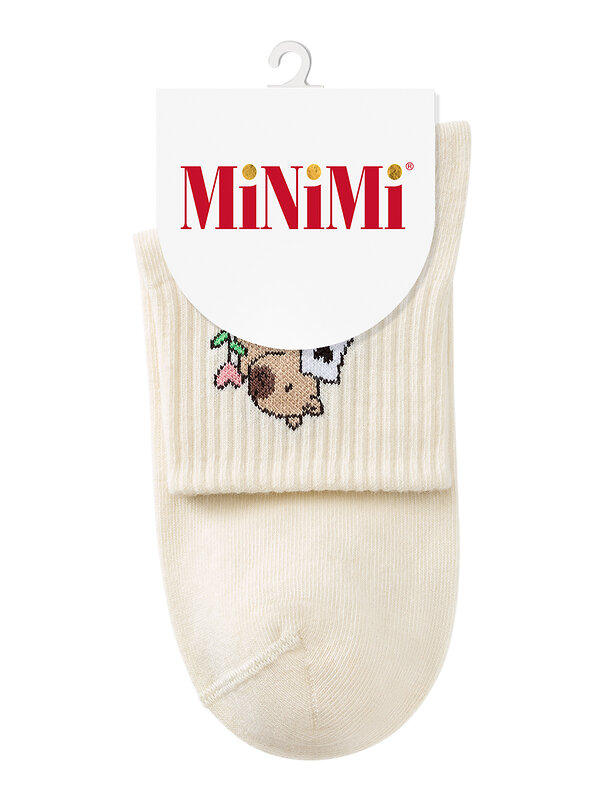 Minimi Носки 609330 MINI TREND 4224 Avorio (Молочный)