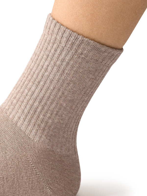 Minimi Носки 609339 MINI COTONE 1205 Beige Melange (Бежевый)