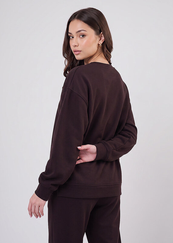 CLEVER Джемпер 609403 LSW16-106 т.коричневый