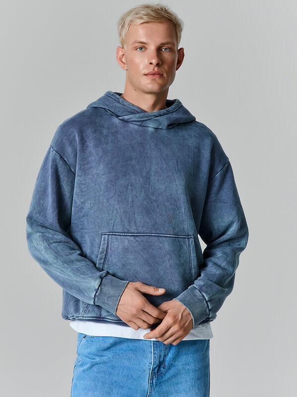 MARK FORMELLE Худи 609567 121803 ACID WASH на грозе