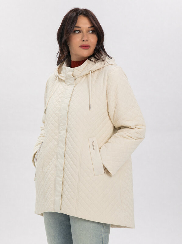 LT Collection Куртка 609616 Б16331-18М молочный
