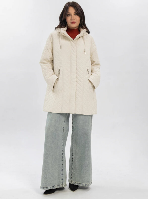 LT Collection Куртка 609616 Б16331-18М молочный