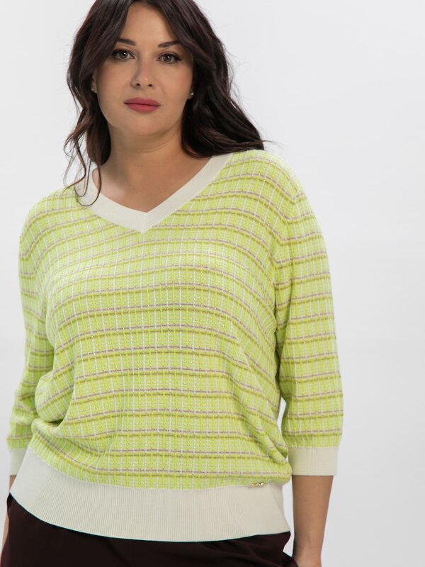 LT Collection Блуза 609621 Б16369-20М зеленый