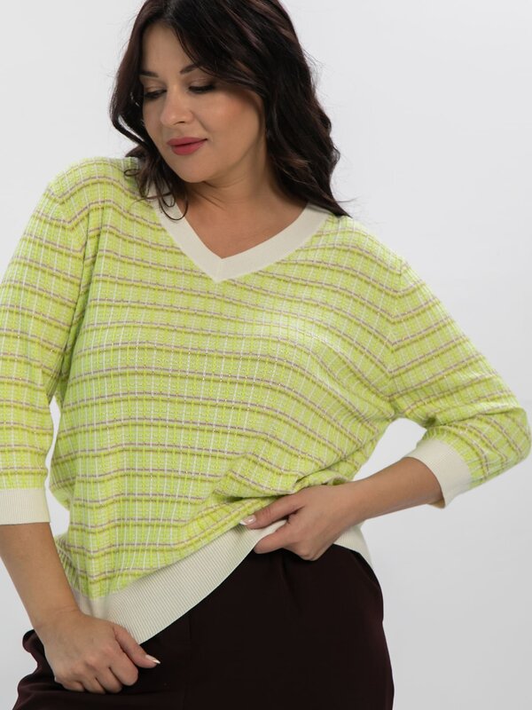 LT Collection Блуза 609621 Б16369-20М зеленый