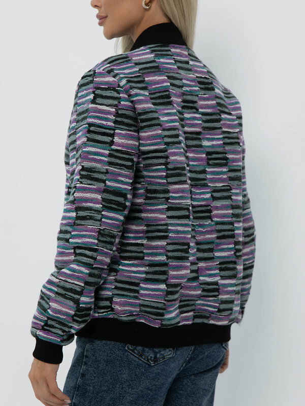 LT Collection Бомбер 609623 Б16374-3М сиреневый