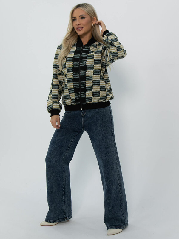 LT Collection Бомбер 609625 Б16373-3М бежевый
