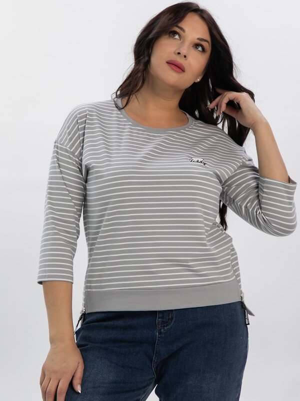 LT Collection Блуза 609834 Б16376-20М Серый