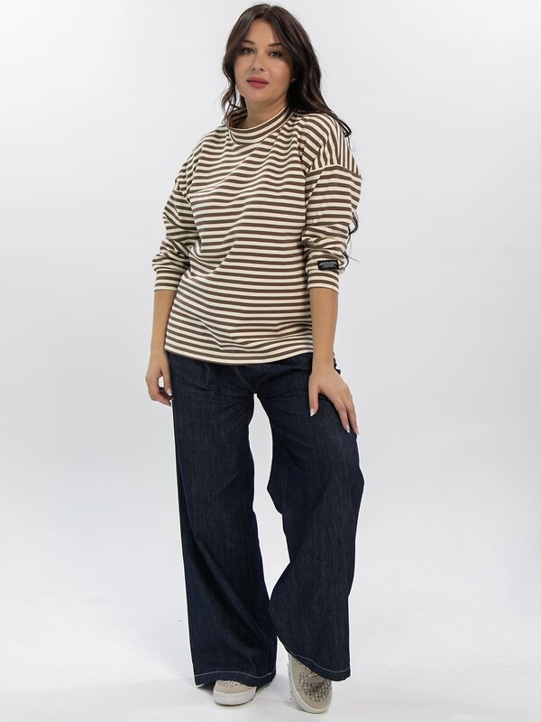 LT Collection Блуза 609836 Б16383-20М Коричневый