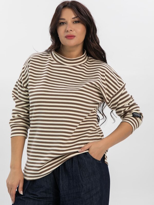 LT Collection Блуза 609836 Б16383-20М Коричневый