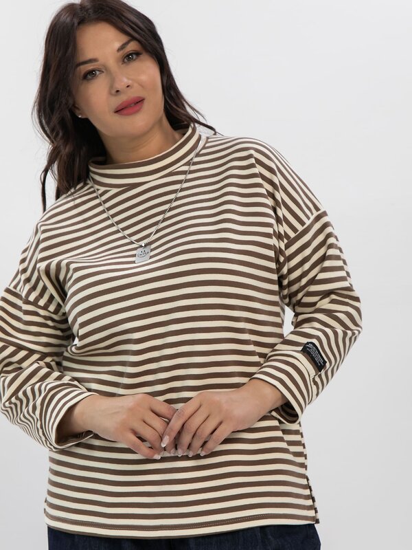 LT Collection Блуза 609836 Б16383-20М Коричневый
